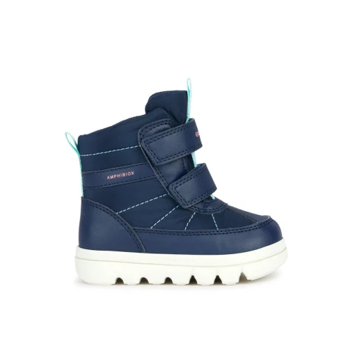 Willaboom Baby Winter Boots Navy Blue Thermal Lined Protection Against Harsh Temperatures Size 22 Geox Technology Comfort and Practicality Fast Delivery Easy Exchange