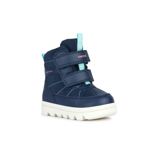Willaboom Baby Winter Boots Navy Blue Thermal Lined Protection Against Harsh Temperatures Size 22 Geox Technology Comfort and Practicality Fast Delivery Easy Exchange - Geox - Image 3