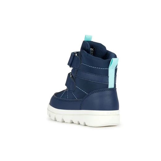 Willaboom Baby Winter Boots Navy Blue Thermal Lined Protection Against Harsh Temperatures Size 22 Geox Technology Comfort and Practicality Fast Delivery Easy Exchange - Geox - Image 4