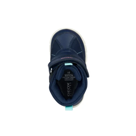 Willaboom Baby Winter Boots Navy Blue Thermal Lined Protection Against Harsh Temperatures Size 22 Geox Technology Comfort and Practicality Fast Delivery Easy Exchange - Geox - Image 6