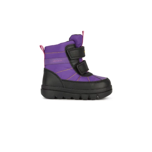 حذاء ويلابوم بيبي مبطن حراري بنفسجي مقاس 22 للأطفال الصغار - جيوكس - Image 2