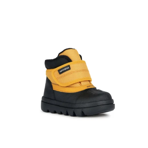 Geox Willaboom Baby Curry Thermal Lined Winter Boots Size 27 for Toddlers: Waterproof, Breathable, and Comfortable Design for Cold Weather Protection, Easy Exchange - Geox - Image 3