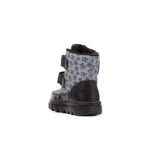 حذاء شتوي للأطفال من ويلا بوم بيبي مبطن حراري بلون أخضر عشبي مقاس 27 - جيوكس - Image 4