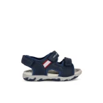 Geox Eclyper Baby Sandals Navy 25 Open Toe Breathable Lightweight - Geox