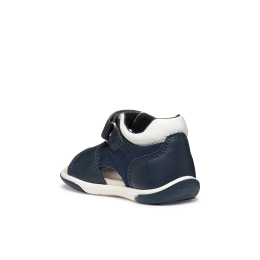 Zapito Baby Boys First Steps Sandals Navy 24 Closed Back Support - Geox - Image 15