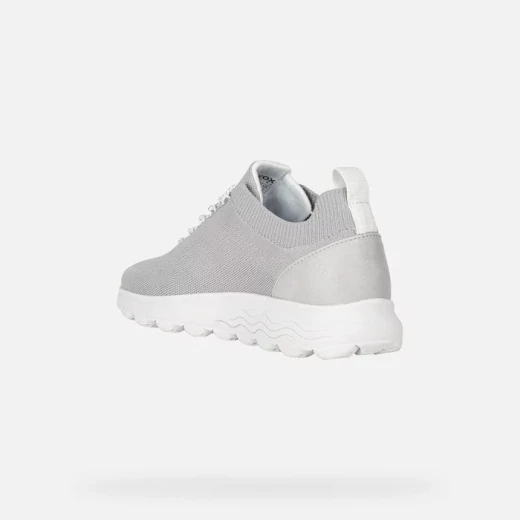 Geox Spherica Woman Sneakers Grey 40 Ultra-Comfortable Breathable - Geox - Image 5