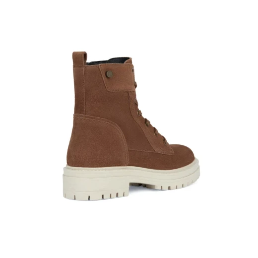 Geox Iridea Woman's Brown Leather Breathable Shoes Size 40 EU with Waterproof Membrane for All Day Comfort and Easy Exchange at Geox Stores - Geox - Image 5