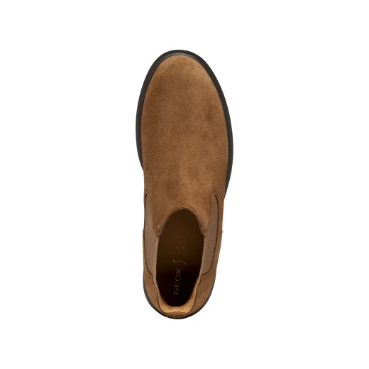 حذاء كاحل جيوكس سفريكا إي سي 1 نسائي من جلد الغزال لون طيني تصميم تشيلسي مسامي نعل فائق النعومة مقاس 38 مريح أساسي لخزانة ملابس المدينة - جيوكس - Image 6