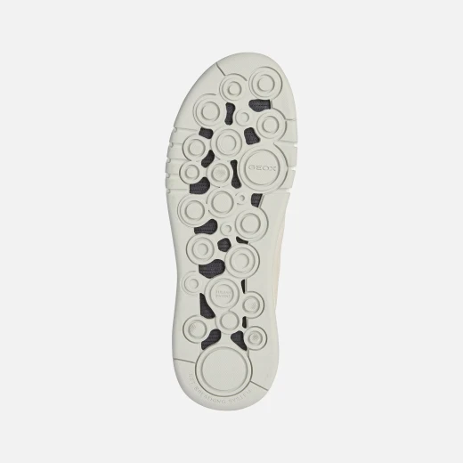 Geox Aerantis Woman Sneakers Off White Suede and Nappa Leather 36 - Geox - Image 6