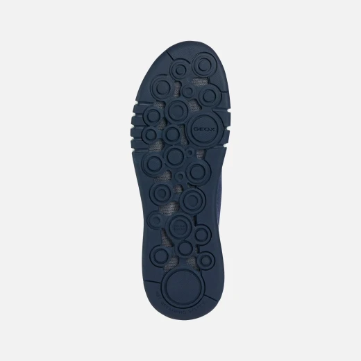 Geox Aerantis Woman Navy Suede Sneakers Ultra Breathable Comfort 37 Size Stylish Urban Active Design Women's Footwear Fast Delivery Easy Exchange - Geox - Image 6