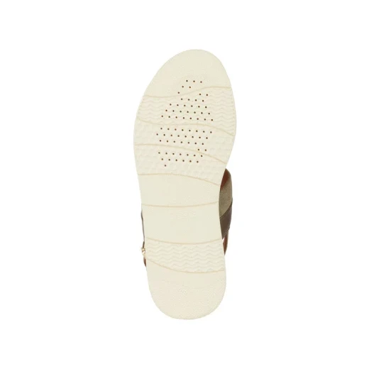 Geox Dandra Women's Sandals Dark Beige Size 41 Featuring Leather Effect and Suede Construction Comfortable Flexible Cushioning Perfect for Casual Wear - Geox - Image 6