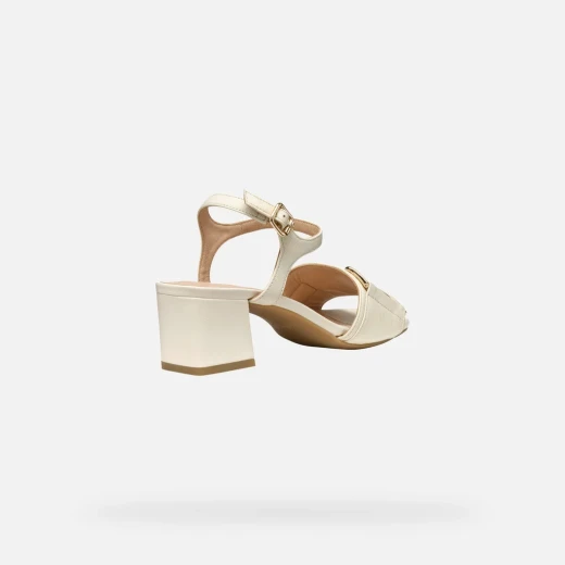 صنادل نيراكليا 50 نسائية بابيروس جلد نابا كعب مربع 37 - نيراكليا - Image 5