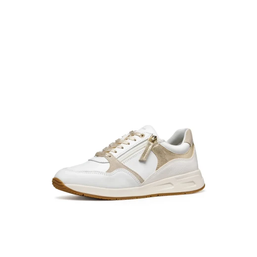 Bulmya Woman Sneakers White Python Print Effect 37 Casual Sporty - Bulmya - Image 3