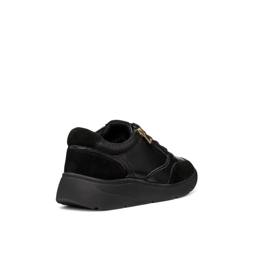 حذاء رياضي جيوكس كريستيل نسائي أسود 37 إغلاق بسحاب جانبي - جيوكس - Image 11