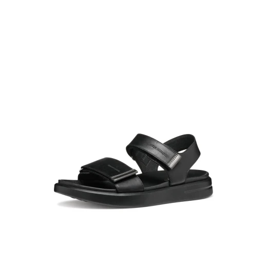 XAN2S Woman's Sporty Sandals in Black, Size 40: Lightweight and Breathable Leather Design with Easy Foot Entry for Everyday Comfort and a Modern Vibe. Perfect for Casual Outings. - Geox - Image 5
