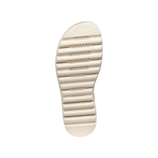 XAND 2.1S Women's Sandals Off White Size 41 Featuring Criss Cross Straps, Ankle Strap, and Platform Sole. Crafted from Soft Nappa Leather for Everyday Casual Style. - Geox - Image 11