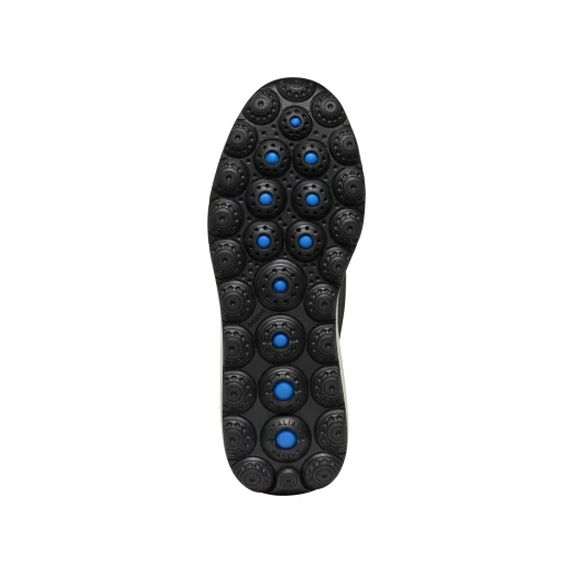 حذاء رياضي نسائي Geox Spherica EC13 أسود من جلد النابا تصميم مريح بنعل سميك للغاية مقاس 41 تصميم مريح وأنيق مناسب للارتداء اليومي توصيل سريع سهل الاستبدال - جيوكس - Image 7