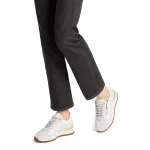 Desya Woman Sneakers White Side Zip Closure Casual City Style 41 - Geox