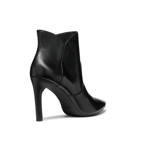 Faviola Woman Ankle Boot Black Nappa Leather Pointed Toe Breathable Elegant Design Size 37 Comfortable Stylish Fashionable Footwear Women's Boot Fast Delivery Easy Exchange - Geox - Image 7
