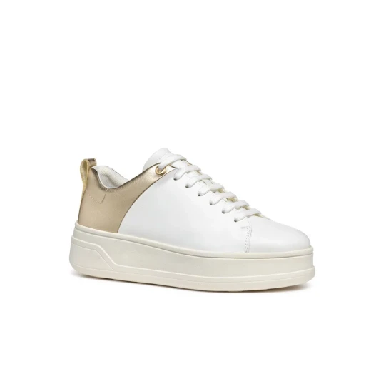 Geox Spherica ECUB-2 Woman's Sneaker White Leather Effect 41. Ultra Comfortable, Breathable Design for Casual Everyday Wear with Dynamic Style and Superior Cushioning - Geox - Image 10