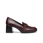 Walk Pleasure 55 Women's Leather Heels Wine 38 City Walking Shoes - Geox