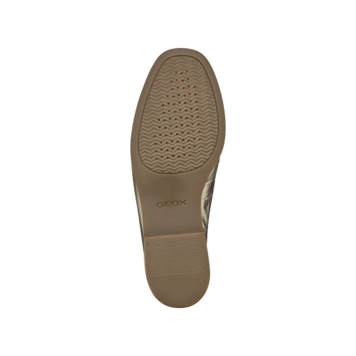 Geox CLORIDIE Woman Loafers 37 Gold Open Back Metallic Leather Breathable Comfortable Shoes For Women D46XGE.0008W.C2012 Perfect for Special Occasions - Cloridie - Image 10