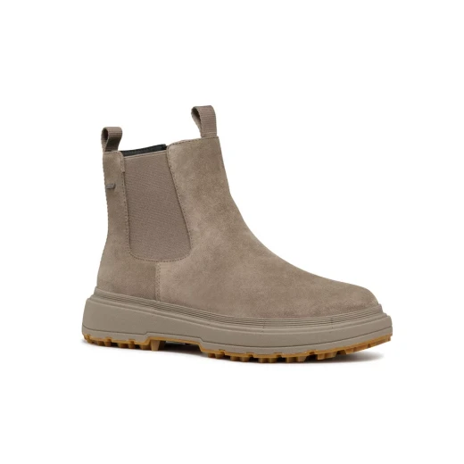Geox Lamidie + Grip Women's Ankle Boots in Taupe Suede, Featuring Breathable Design for Leisuretime Looks, Size 37 - Geox - Image 13