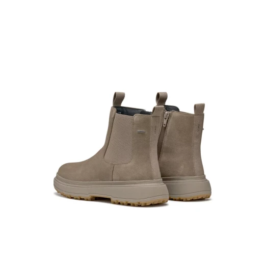 Geox Lamidie + Grip Women's Ankle Boots in Taupe Suede, Featuring Breathable Design for Leisuretime Looks, Size 37 - Geox - Image 5