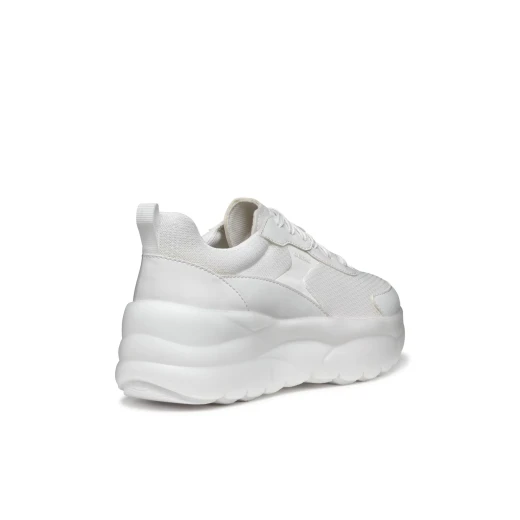XTORS Woman Sneakers White Mesh Leather Effect Casual Shoes Size 39 - Geox - Image 7