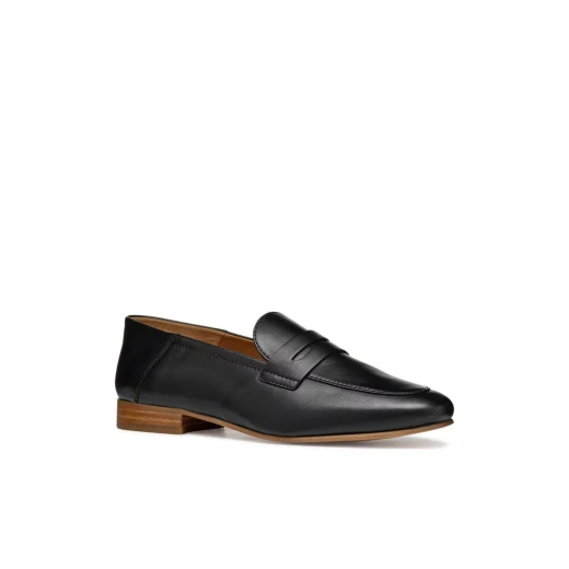 Mantinea Women's Lightweight Breathable Loafer Black Nappa Leather Square Toe Design Comfortable All Day Wear Size 36 City Engagement Formal Refinement - Mantinea - Image 6