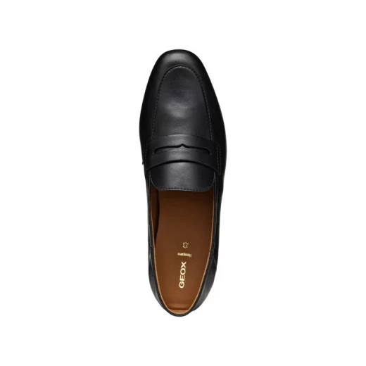 Mantinea Women's Lightweight Breathable Loafer Black Nappa Leather Square Toe Design Comfortable All Day Wear Size 36 City Engagement Formal Refinement - Mantinea - Image 9