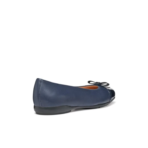 Annytah Woman Ballet Flats Navy Blue 39, Breathable, Comfortable, Supple Nappa Upper, Patent Effect Material, Timeless Design, Perfect for Everyday Wear, Essential City Style - Annytah - Image 6