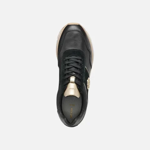 NEKENCY Woman Sneakers Black 41 Breathable Wedge Casual Shoes - Geox - Image 6