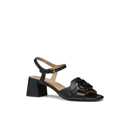 صنادل جيوكس نيراكليا 50 تي نسائية سوداء مقاس 37 خفيفة الوزن قابلة للتنفس - جيوكس - Image 6