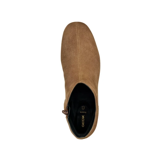 Dhyalma Woman Ankle Boots in Mud Suede Leather, Size 39, Stylish City Boots for Women, Comfortable for Everyday Wear, Item D561NA.000ZT.C6372 - Geox - Image 6