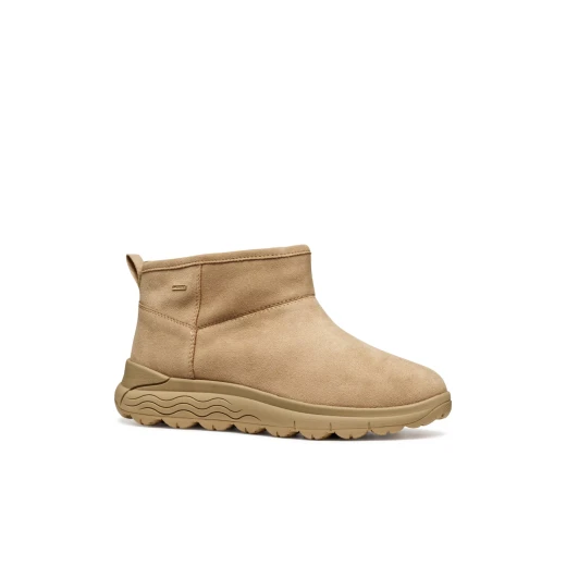 Geox Spherica 4X4 ABX Women's Ankle Boots Waterproof Breathable Suede Design Exceptional Cushioning Effect Size 41 Sand Color Stylish City Wear - Geox - Image 2