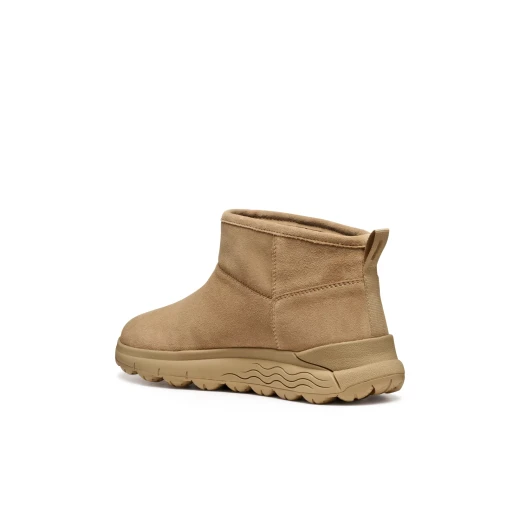 Geox Spherica 4X4 ABX Women's Ankle Boots Waterproof Breathable Suede Design 37 Sand Exceptional Cushioning City Style Rain Protection - Geox - Image 5