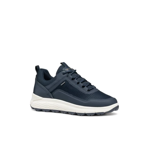 Geox Spherica 4x4 ABX Woman Waterproof Sneaker Navy Blue Fabric Thermoplastic Detailing Breathable Cushioned Comfort 38 Active Chic Style - Geox - Image 3