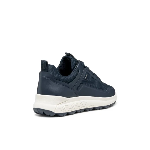 Geox Spherica 4x4 ABX Woman Waterproof Sneaker Navy Blue Fabric Thermoplastic Detailing Breathable Cushioned Comfort 38 Active Chic Style - Geox - Image 4