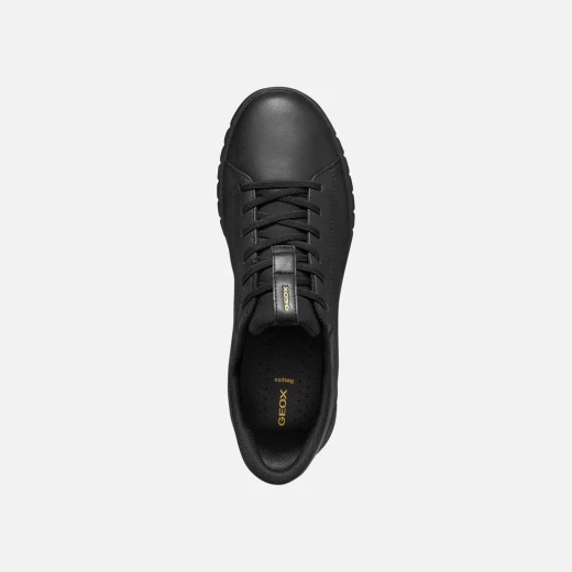 Flextride Plus Woman Urban Sneakers Black Leather 38 Featuring Fast In Technology Easy Slip On Design Comfortable for Everyday Wear - Geox - Image 7
