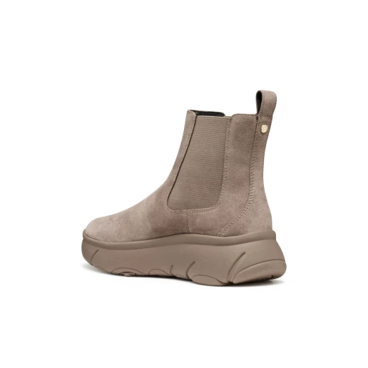 Geox Nebula 2.0 X Women's Ankle Boots Taupe Suede Ultra Breathable Comfortable Design Size 40 Perfect for Everyday Wear Stylish Footwear for Long Days - Geox - Image 5