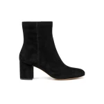 Geox Virnilisa 65 Women's Ankle Boots in Soft Black Suede, Size 39. These Stylish Boots Feature a Contemporary Design, Perfect for Everyday City Wear. Item Code D56YYE.000ZT.C9999. - Geox