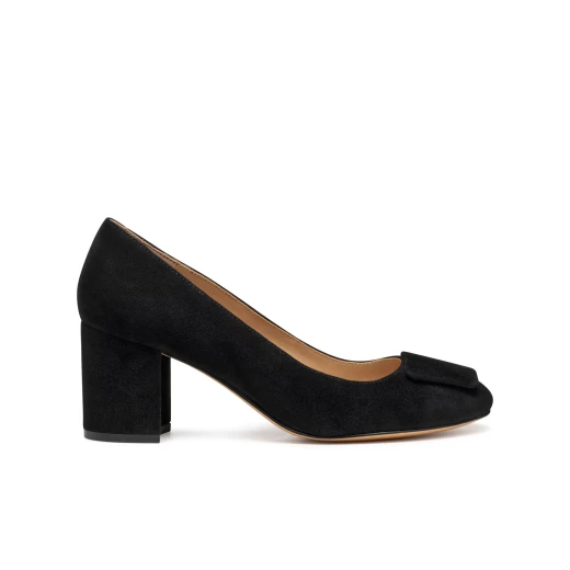 Virnilisa 65 Women's Suede Shoes Black Size 38 Comfortable City Style - Image 2