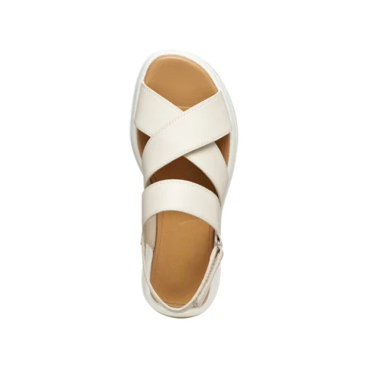 Geox Spherica Ecub-3 Woman's Platform Sandal Papyrus Color Breathable Ultra Cushioned Suede and Leather Effect Material Stylish Casual Wear Size 37 - Geox - Image 6