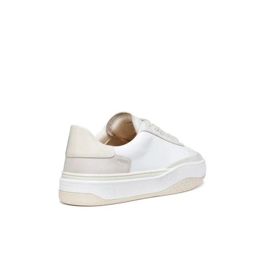 Dynamia Woman Sneakers White Nappa Leather Casual Shoes Size 41 - Geox - Image 5