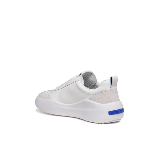 حذاء رياضي نسائي GXCP-02 من الجلد النابا الأبيض والشمواه، مجموعة Blue Touch، مقاس 38، تصميم جذاب - Image 5
