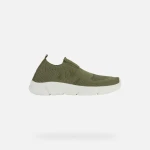 حذاء أريل العسكري للأولاد خفيف الوزن من نسيج محبوك مقاس 30 - جيوكس