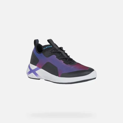 Playkix Girl Sneakers Violet 38, Smartphone App Integration for Active Play - Geox - Image 5