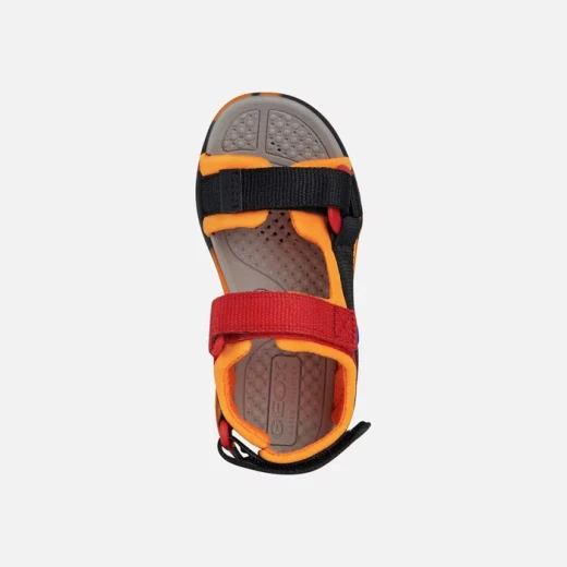 Geox Borealis Boy Sandals Orange 32 Water Friendly Summer Shoes - Geox - Image 5