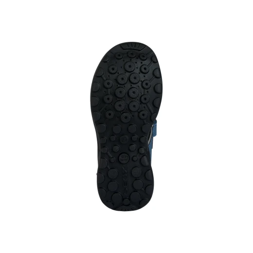 Geox Vaniett Boy's Sandals Blue 34: Comfortable Lycra and Leather Effect Summer Footwear for Active Boys. Easy to Wear, Relaxed Style for Summer Fun and Adventures. - Geox - Image 7